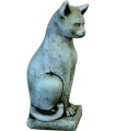 Gato egipcio en piedra artificial.