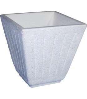 MACETERO DE RAYAS GRANDE 60X60 CM.