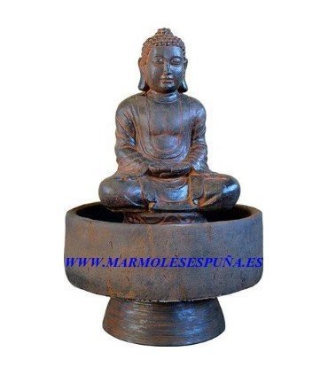 Fuente Buda en piedra