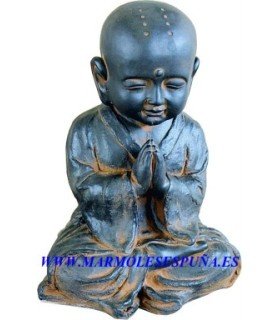 MONJE SHAOLÍN ÓXIDO 44 CM.