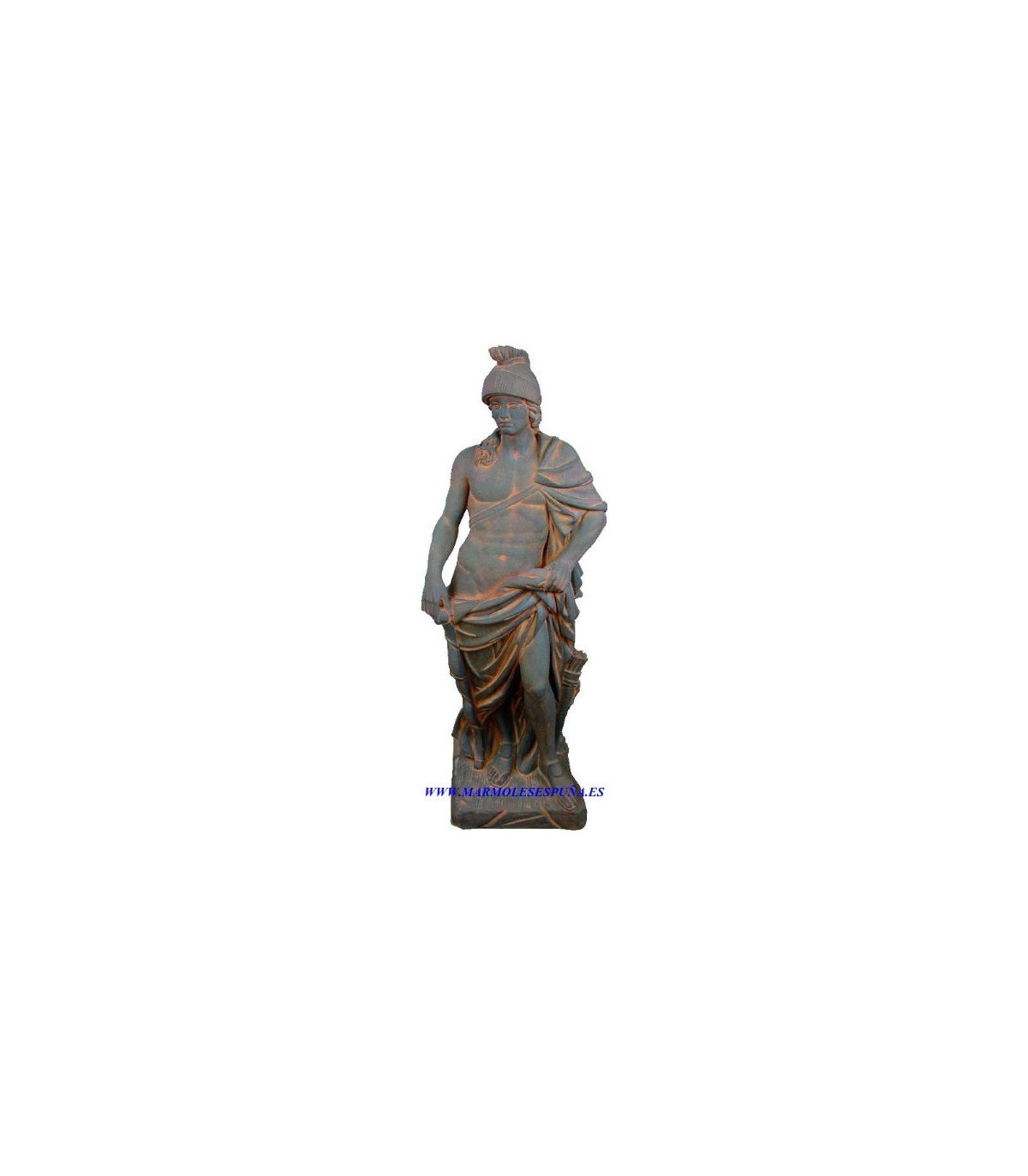 ESTATUA MARTE ÓXIDO 140 CM.