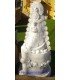Virgen del Rocío con pedestal en piedra