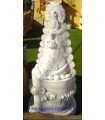 Virgen del Rocío en piedra