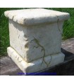 Pedestal antiguo piedra artificial