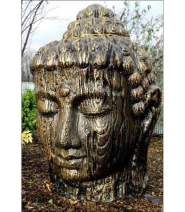 CABEZA DE BUDA GRANDE MADERA