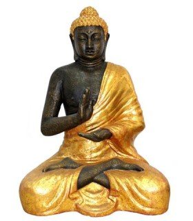 Buda sentado dorado 160 cm