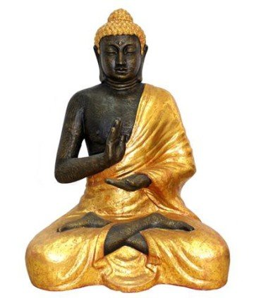 Buda sentado dorado 160 cm