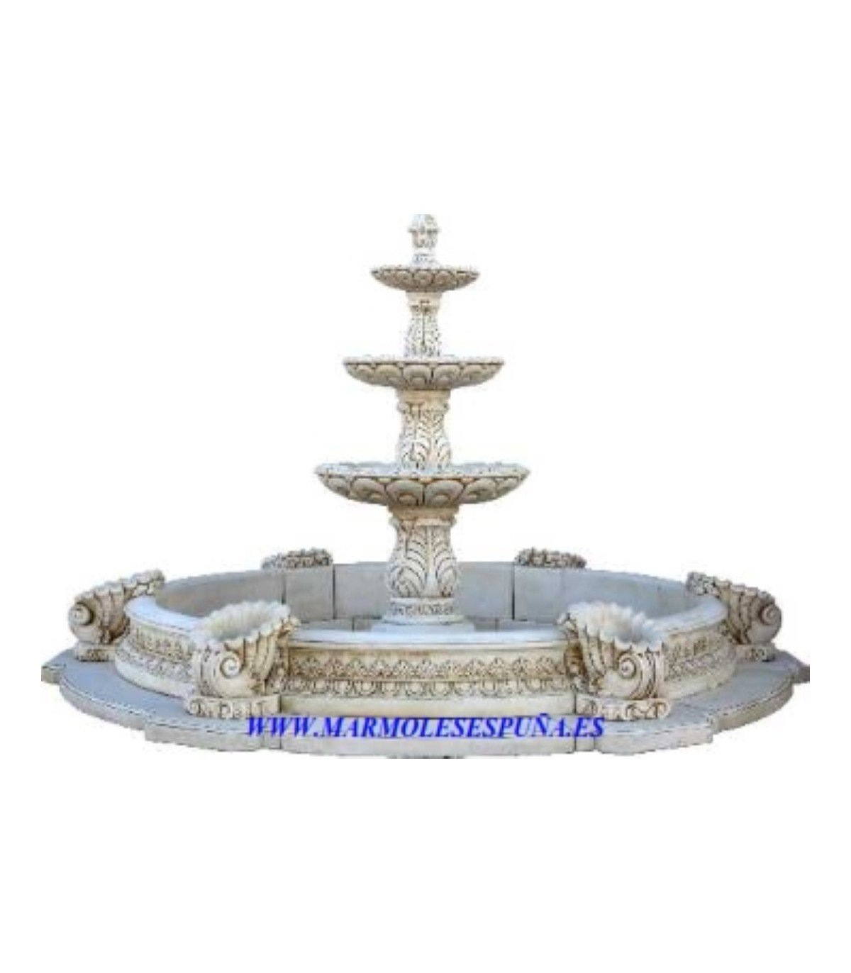 Fuente Florencia con estanque Renacimiento.