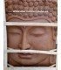 Mural de Buda en resina.