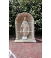 Virgen Milagrosa con Hornacina en piedra artificial