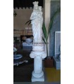 Virgen del Carmen con pedestal
