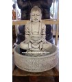 Fuente de Buda en piedra artificial.