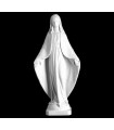 Virgen Inmaculada de mármol reconstituido.