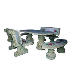 Comedor Primavera con respaldos