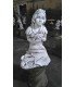 Blancanieves en piedra artificial.
