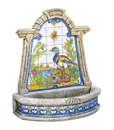 Fuente Mural Cartuja azulejo AZ2