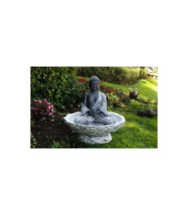 Fuente Buda en piedra artificial