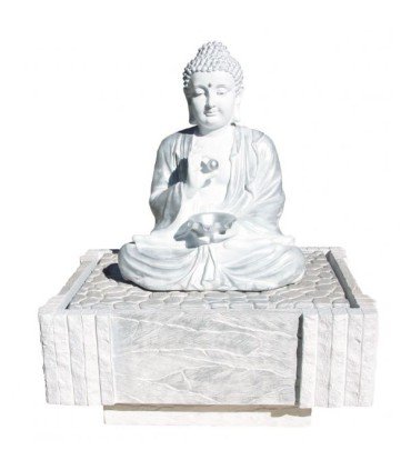 Fuente de Buda Sumeda en pìedra artificial.