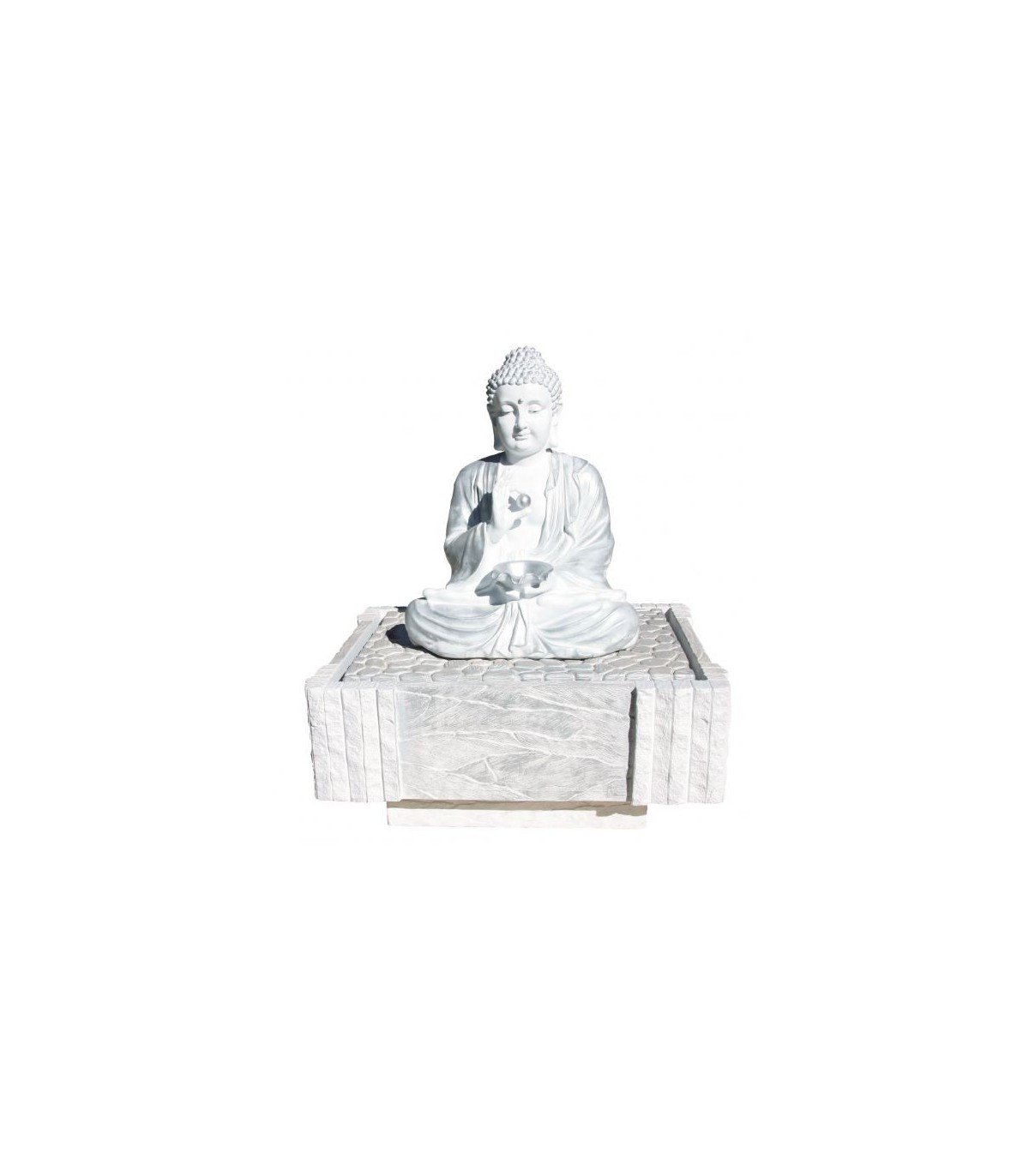 Fuente de Buda Sumeda en pìedra artificial.