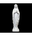 Virgen Lourdes en mármol reconstituido