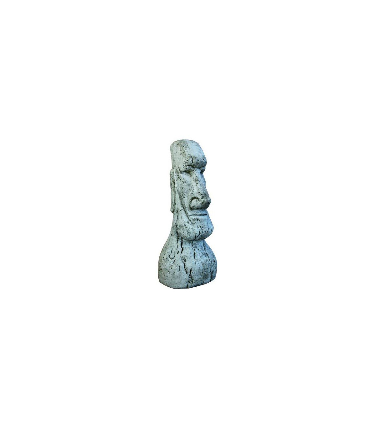 Cabeza de Pascua súper en piedra artificial.