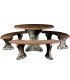 Comedor de tablas en madera