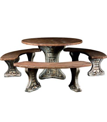 Comedor de tablas en madera