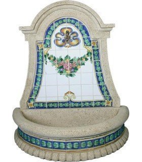 Fuente Mediterráneo floral