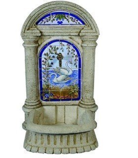 Fuente Romana de cisnes