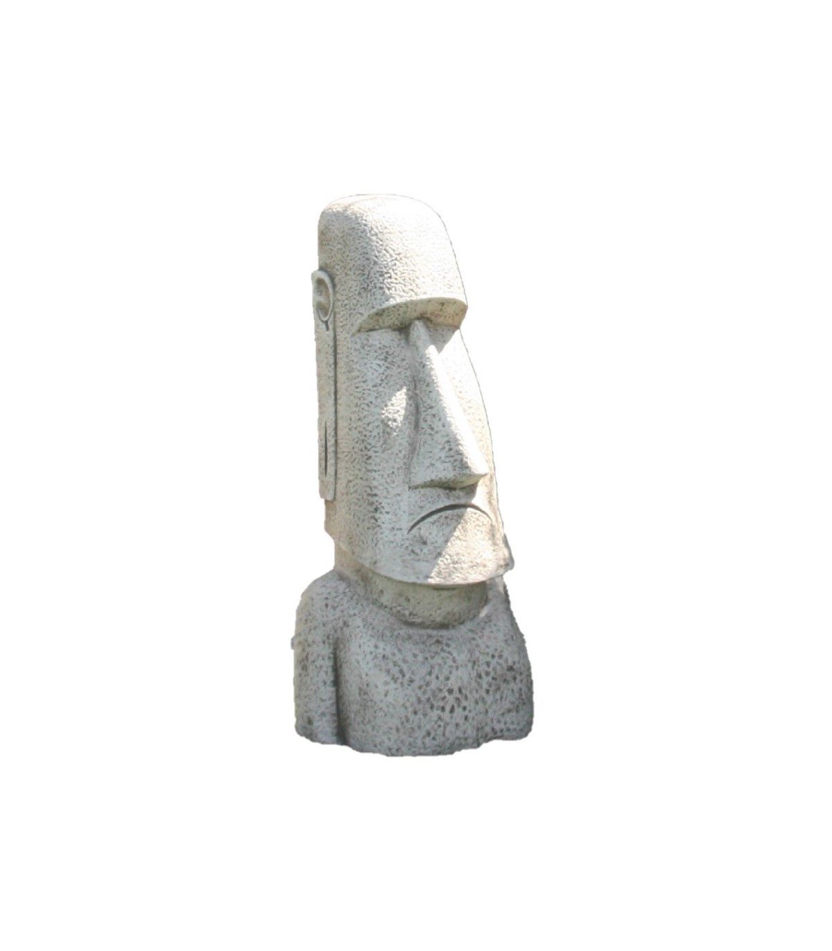 Moai en piedra