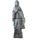 Virgen de Lourdes grande en piedra artificial.