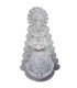 Virgen del Rocío de piedra artificial.