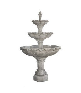 Fuente París en piedra artificial.