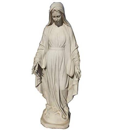 Virgen Inmaculada en piedra artificial