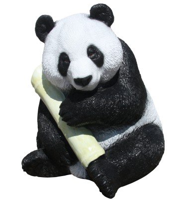 Oso Panda en piedra