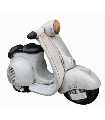 Vespa en piedra artificial