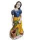 Blancanieves a color en piedra
