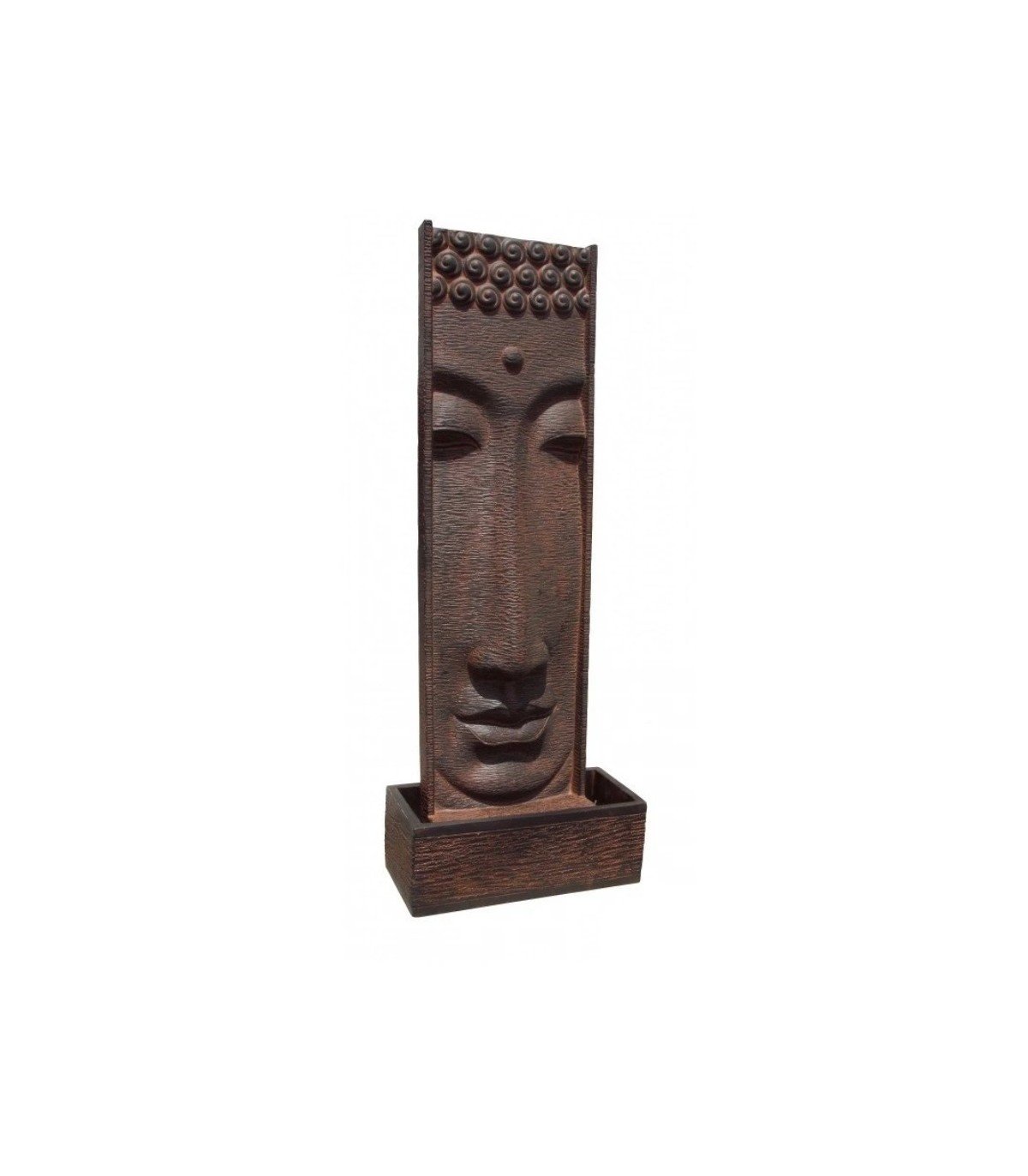 Fuente Buda Sutra en piedra