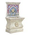 Fuente Romana con rosetón en piedra