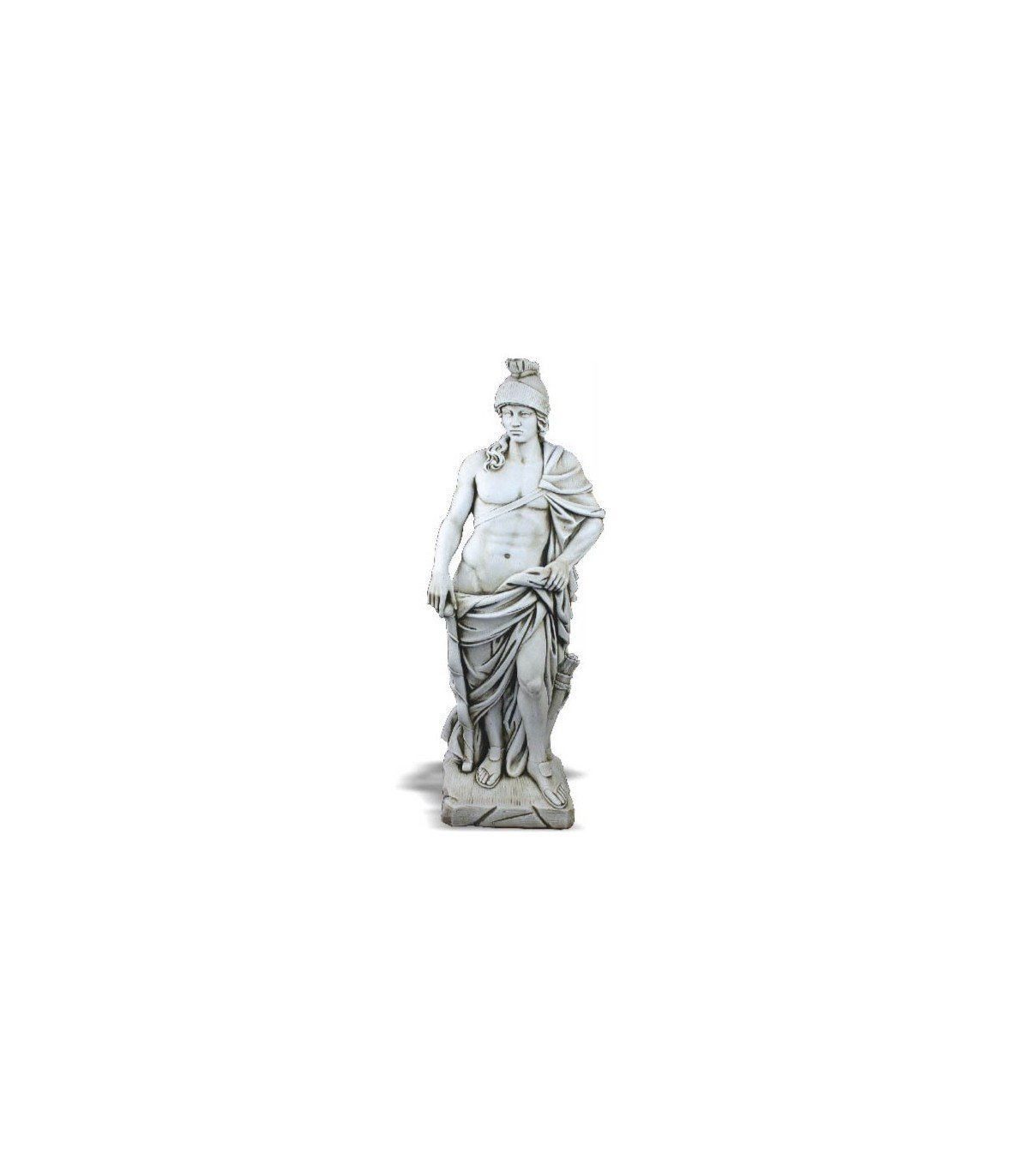 Estatua Marte en piedra artificial