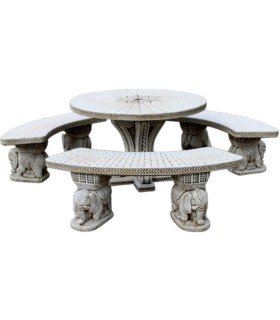 Comedor de Indio en piedra