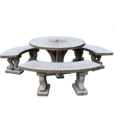 Comedor de Rosas en piedra