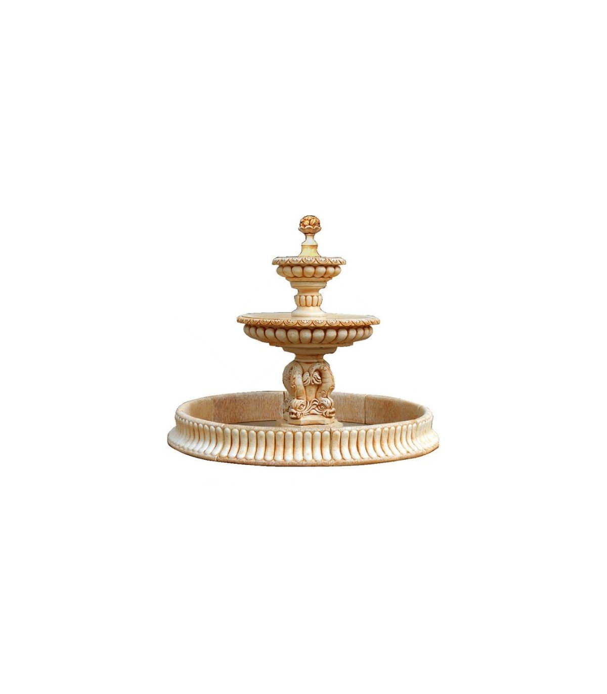 Fuente Tracia con estanque.
