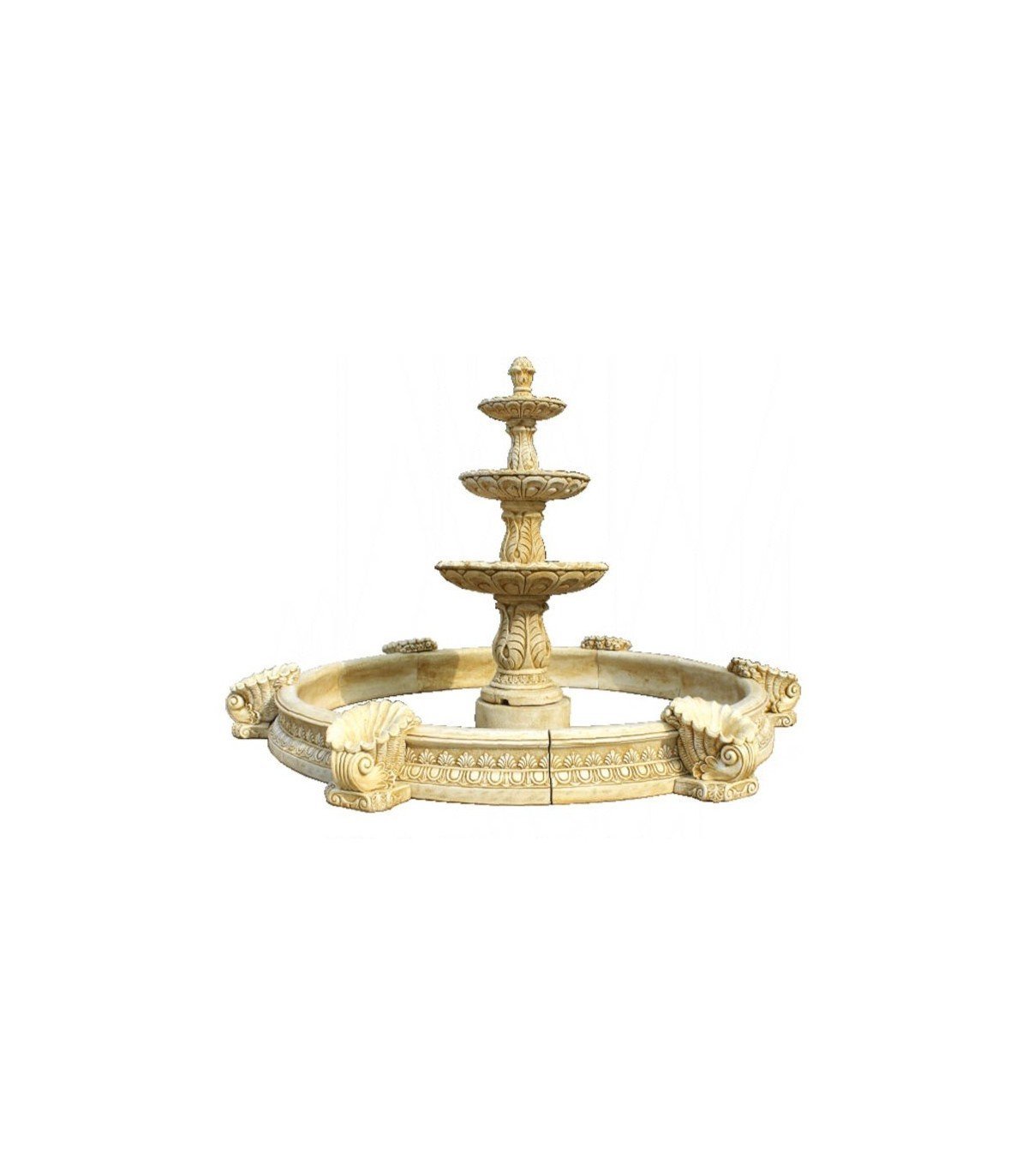 Fuente Lisboa con estanque en piedra