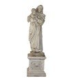 Santa Teresa de Calcuta con pedestal en piedra