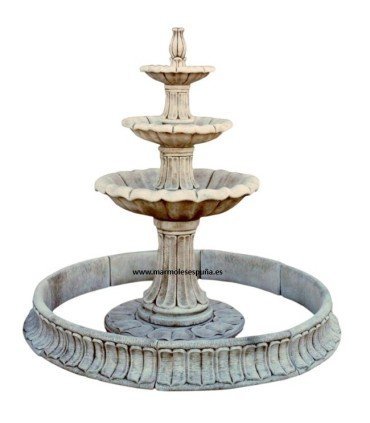Fuente Primavera con estanque