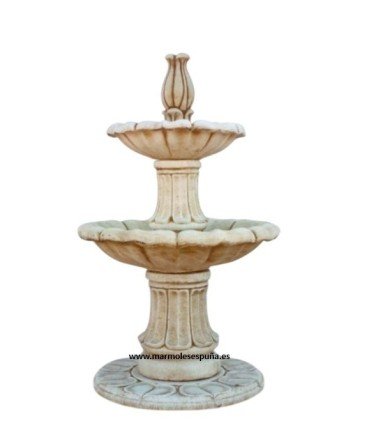 Fuente primavera pequeña en piedra