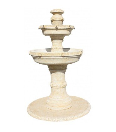 Fuente Dorita ocre en piedra