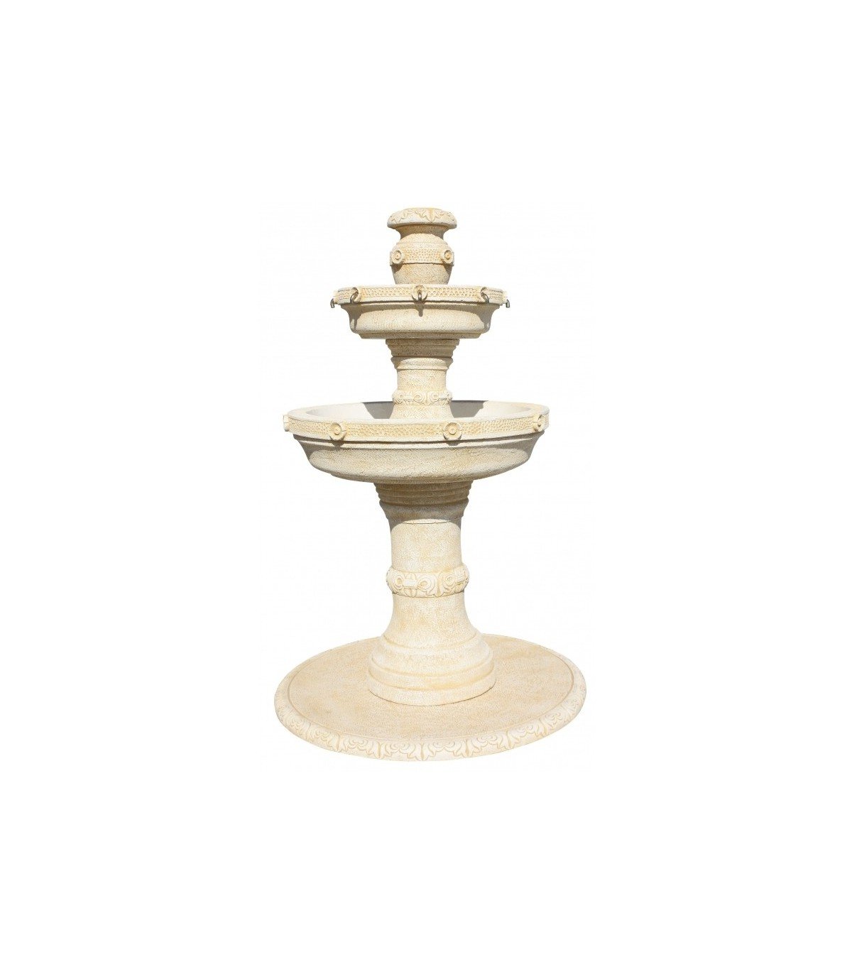 Fuente Dorita ocre en piedra