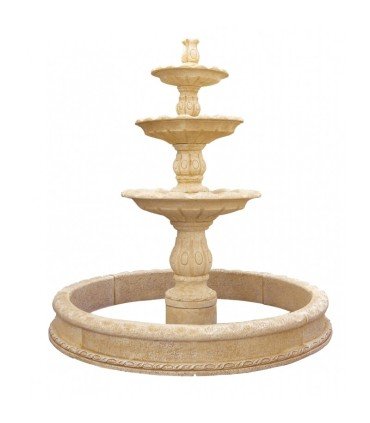 Fuente gran Rosana en piedra artificial